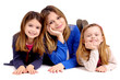 mother with daughters