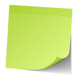 Green Stick Note