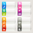 Rainbow - Gardening icons / Navigation template