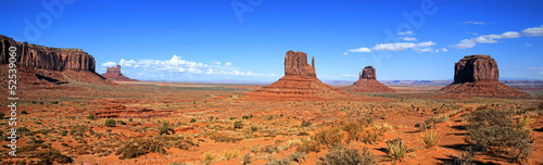 Photo: panomaric view of Monument Valley panomaric view of Monument Valley