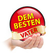 Hand - Plakette - Dem besten Vater