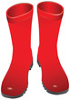 Rubber boots