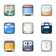 Vector: Vector set of 3D App Icons Vector set of 3D App Icons