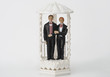 Male wedding couple topper