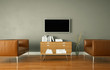 Illustration: Wohndesign - modernes Wohnzimmer Wohndesign - modernes Wohnzimmer