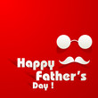 vector illustration of Happy Father's Day background