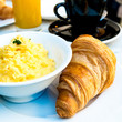 coffee and croissants