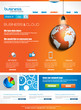 Website template for corporate business
