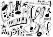 Doodle musical instruments