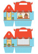 Cupcake box template