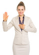 Business woman oath truth