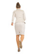Foto: Full length portrait of running business woman . rear view Full length portrait of running business woman . rear view
