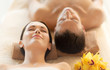 couple in spa