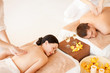 couple in spa