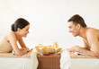 couple in spa