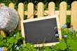 Photo: Gartenzaun Tafel Gartenzaun Tafel