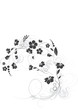 Vektor: Abstract floral background Abstract floral background