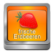 frische Erdbeeren Button