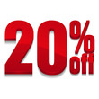 20 percent off digits