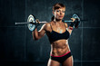 Young sports woman