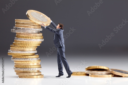 Photo: Investment of money Investment of money