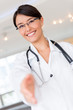 Welcoming doctor