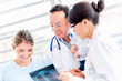 Group of doctors at the hospital