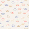 Royal seamless pattern