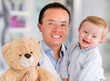 Happy pediatrician