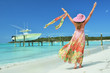 Beach scene. Exuma, Bahamas