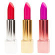 Lipsticks set. Isolated on white background.