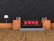Illustration: Living room Living room