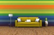 Illustration: Living room Living room