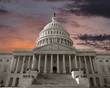 Dawn Sky over the United States Capitol