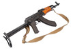 Kalashnikov AK47 isolated on white