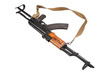 Kalashnikov AK47 isolated on white