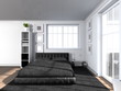 modern bedroom interior - Wohndesign - Schlafzimmer