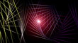 technology video – stripe object and lights – loop HD