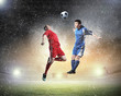 Two football player