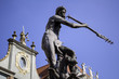 God of sea. Neptune's statue. God of sea. Neptune's statue.