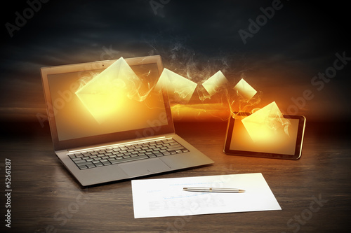 Photo: Business workplace Business workplace