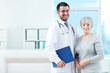 Photo: Doctor and patient Doctor and patient