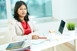 Woman at workplace