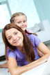 Photo: Female with daughter Female with daughter