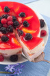 Piece of Fruit Yogurt Cake