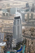 Dubai, UAE. Aerial view from the height of Burj Khalifa