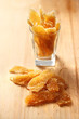 Caramelized stem ginger