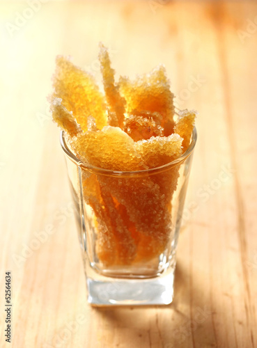 Photo: Caramelized stem ginger Caramelized stem ginger
