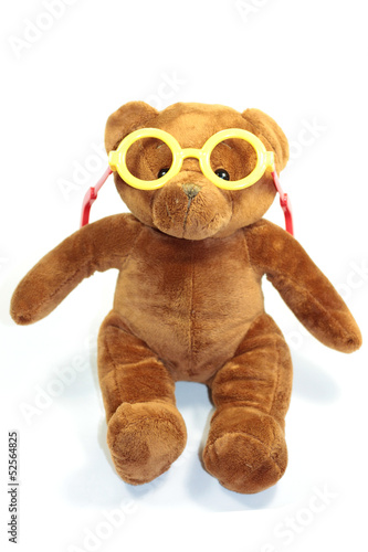 Photo: ourson lunettes ourson lunettes