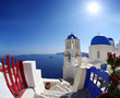 Foto: Oia village in Santorini, Greek island Oia village in Santorini, Greek island